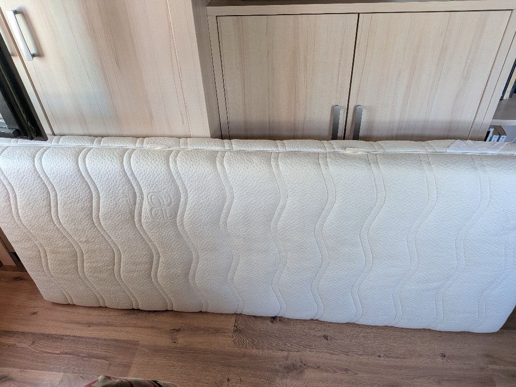 2 matelas Velda Pocket 300 Latex – 80x200 cm, Huis en Inrichting, Slaapkamer | Matrassen en Bedbodems, Ophalen, Gebruikt, Eenpersoons