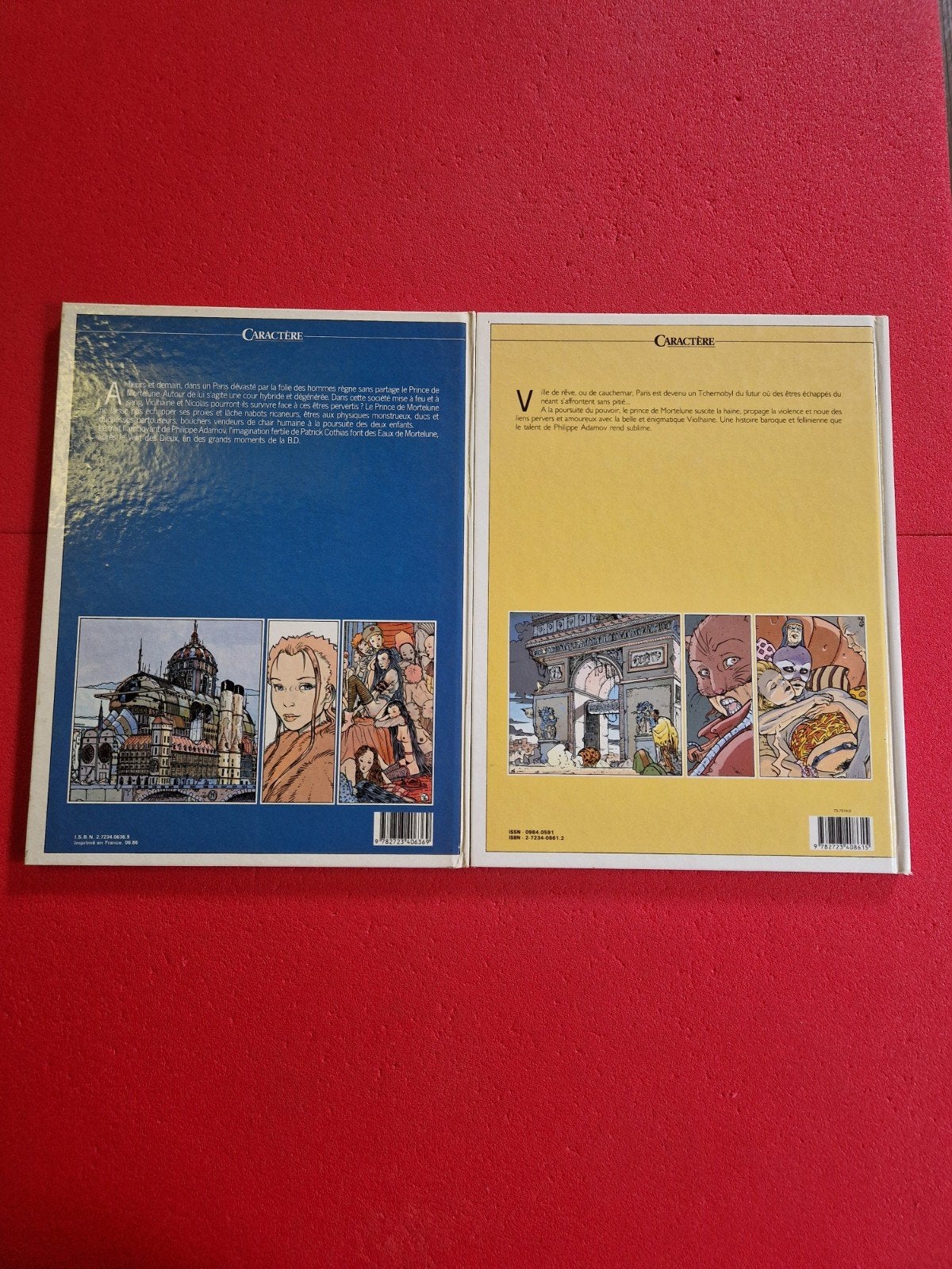 Lot de 2 bd les eaux de mortelune 1 et 2, Livres, Enlèvement ou Envoi