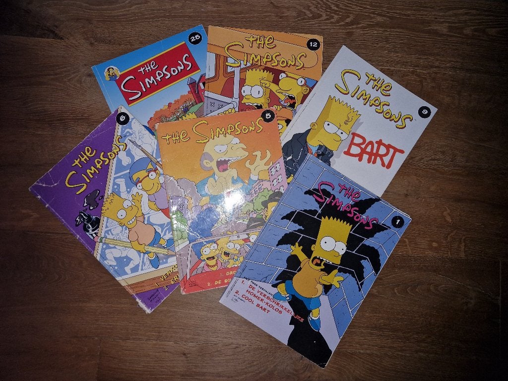 the simpsons strips, Plusieurs BD, Enlèvement ou Envoi, Utilisé