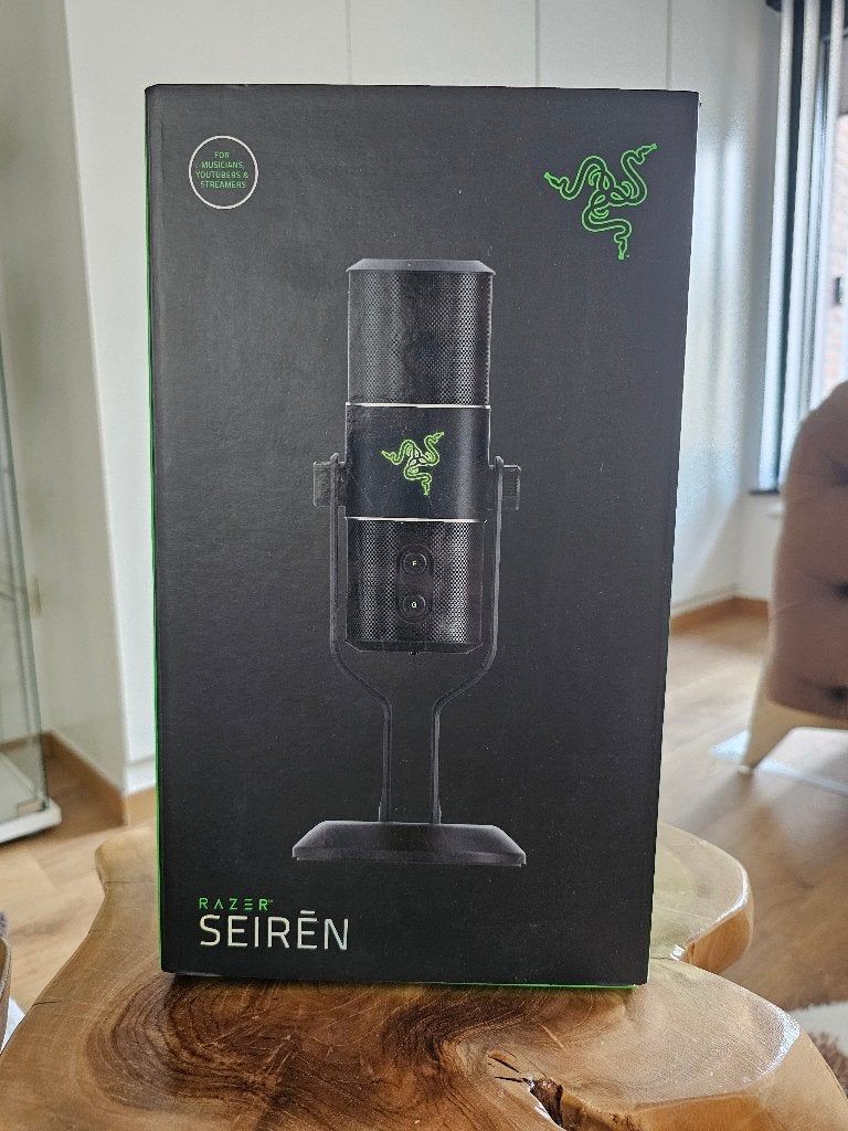 razer seiren nieuw, Musique & Instruments, Microphones, Enlèvement, Neuf, Micro studio