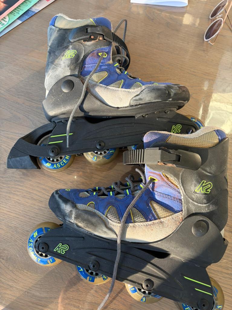Skeelers maat 40,5, Sport en Fitness, Skeelers, Gebruikt, Kinderen, Inline skates 4 wielen, Ophalen