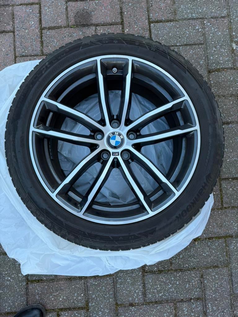 Jantes BMW 18 pouces avec pneus d'hiver, Enlèvement, 18 pouces, Pneus hiver, Pneus et Jantes
