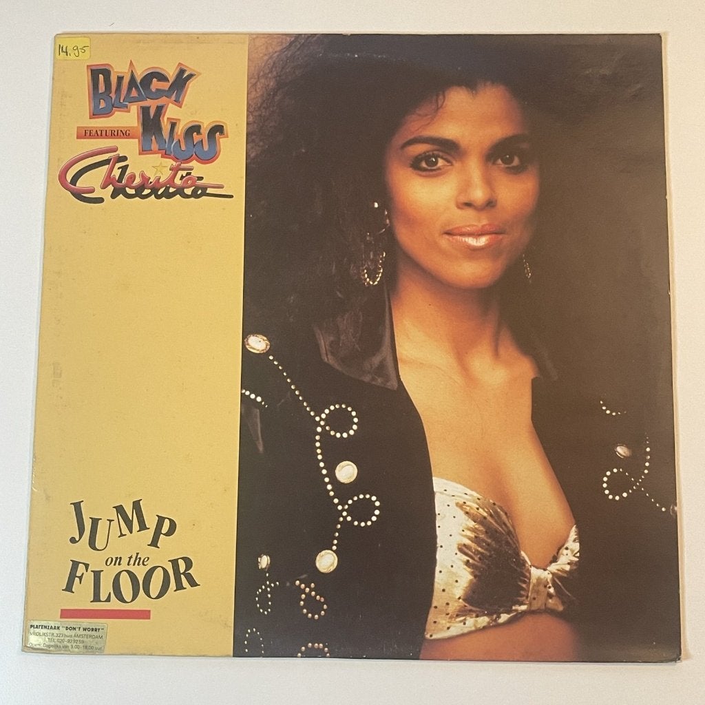 Black Kiss Featuring Cherita - Jump On The Floor, Ophalen of Verzenden, Zo goed als nieuw, 12 inch, House