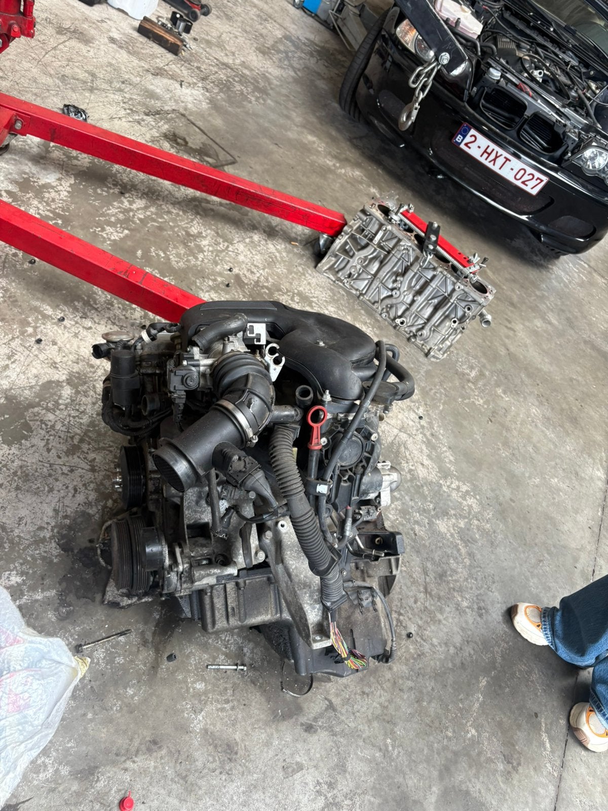 M43 e46 318i motor, Ophalen, BMW