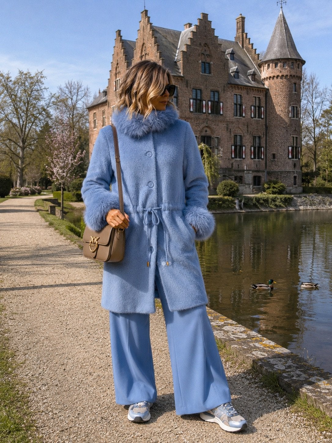 K-Design mantel,maat L -zo goed als nieuw, Kleding | Dames, Ophalen of Verzenden, Zo goed als nieuw, Maat 42/44 (L)