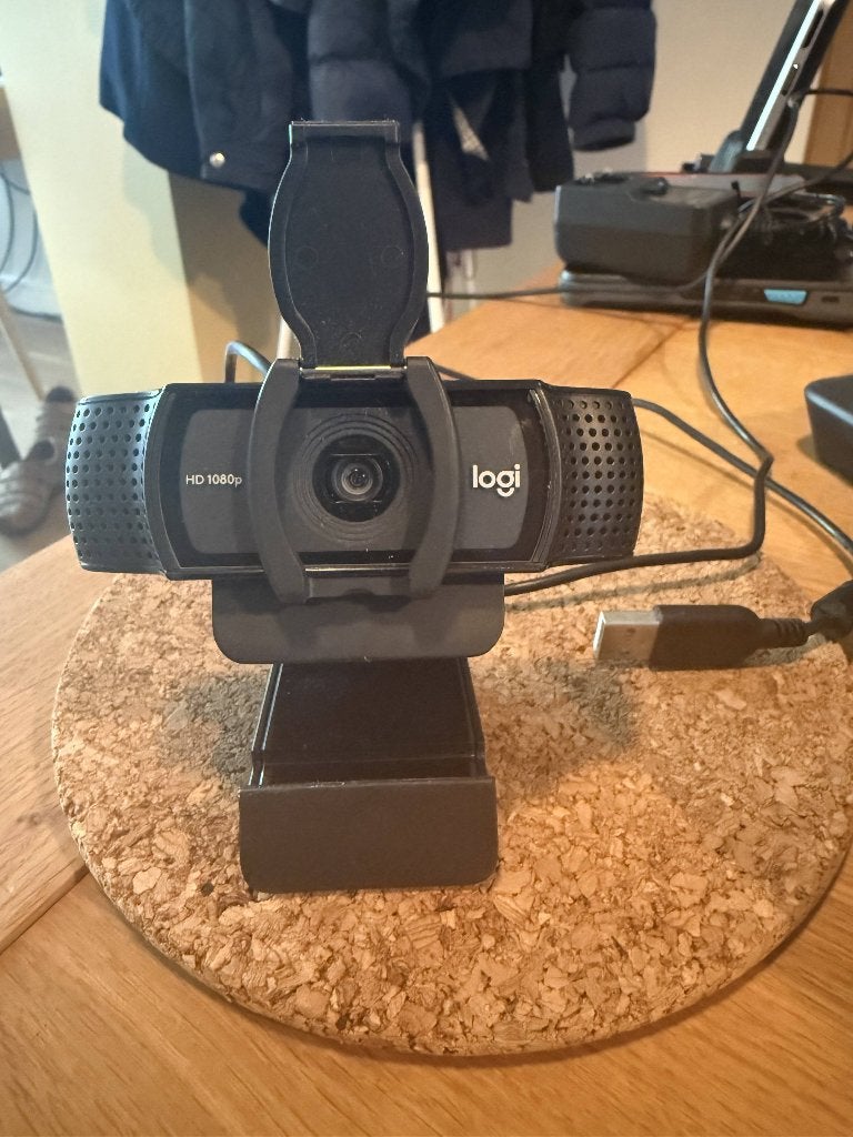 webcam logitech HD1080p, Computers en Software, Webcams, Ophalen, Monitorclip, MacOS, Logitech