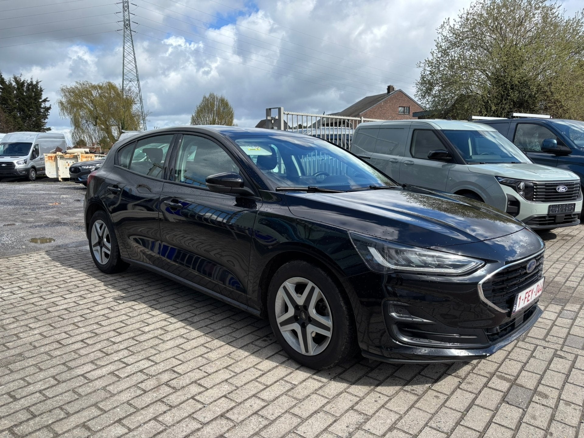Ford Focus Focus 1.5 ecoblue cool & connect (bj 2022), Auto's, Focus, Stof, 95 pk, Zwart