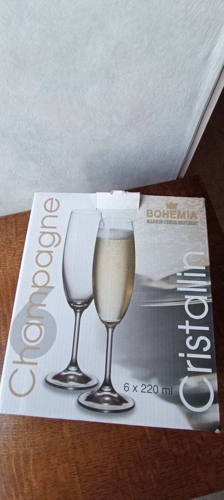 Flûtes à champagne, Enlèvement, Comme neuf, Verre, Verre ou Verres