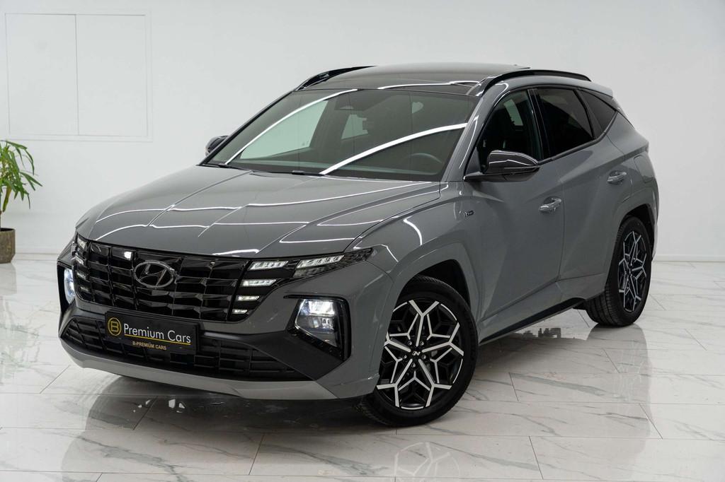 Hyundai TUCSON FWD 1.6 TGDI hybrid N-line! Ultra full option, Auto's, Automaat, Gebruikt, 4 cilinders, Overige brandstoffen