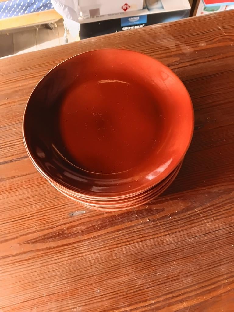 Lot de 12 assiettes vintage Villeroy et Boch, Enlèvement