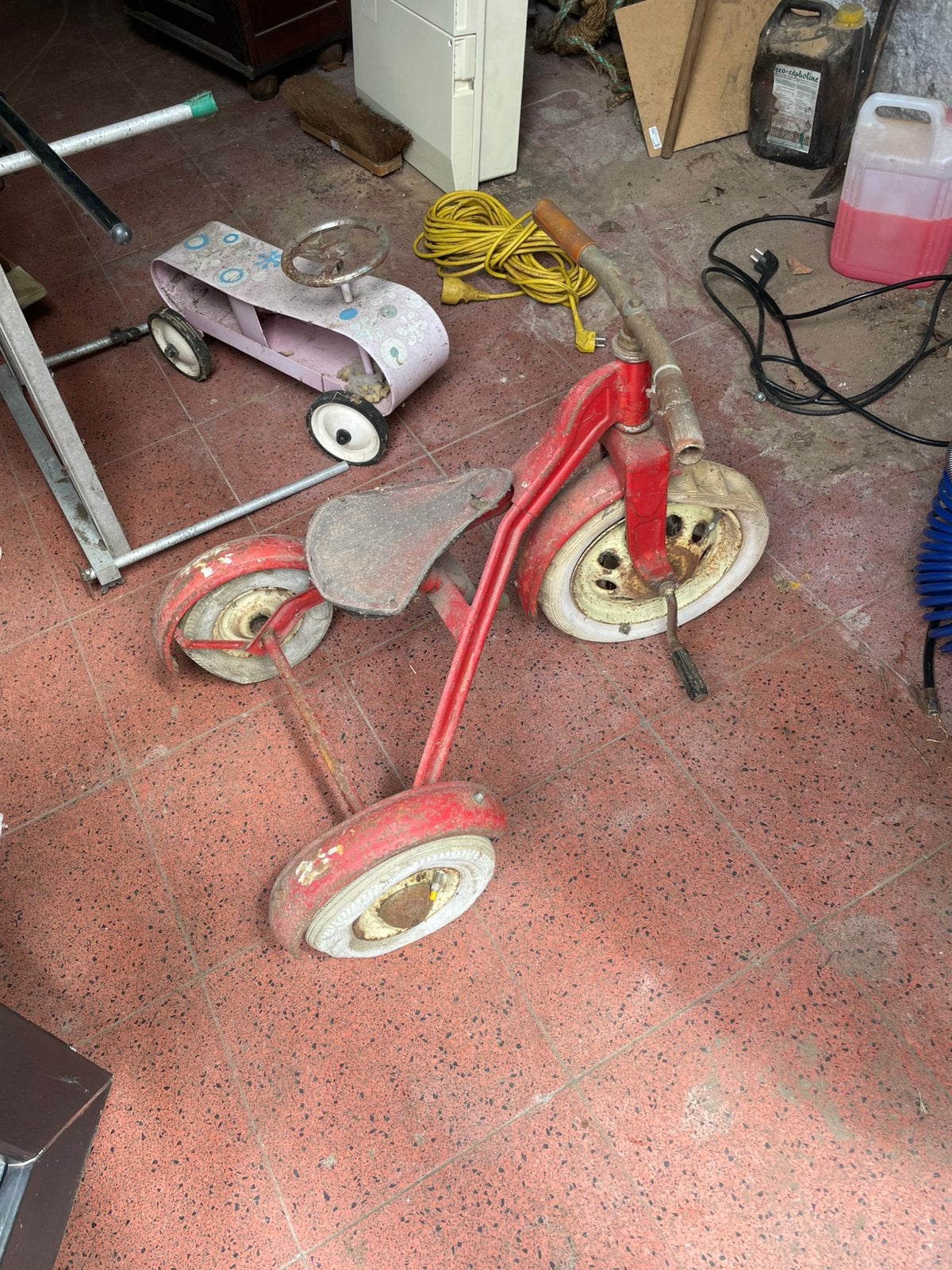 Kinderfiets, Enlèvement, Utilisé