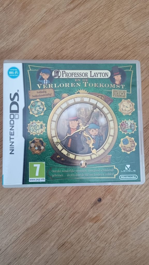 Professor Layton en de verloren Toekomst Nintendo DS, Games en Spelcomputers, Games | Nintendo DS, Ophalen of Verzenden, Zo goed als nieuw