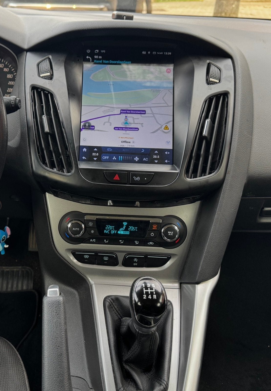 ford focus 1.0 benzine perfecte staat gekeurd, Focus, Euro 6, Navigatiesysteem, Handgeschakeld