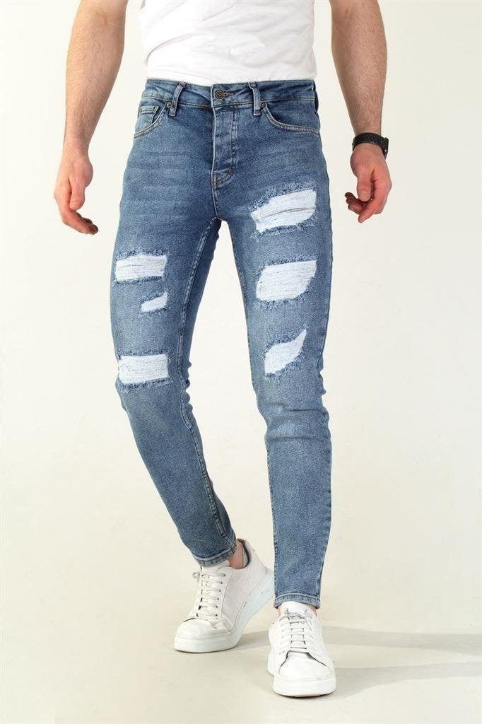 Marshall Denim Jeans ~NIEUW~ [9] Maat 34, Enlèvement ou Envoi, Neuf, Bleu, W33 - W34 (confection 48/50)