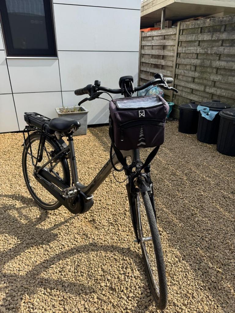electische fiets Norta, Fietsen en Brommers, Elektrische fietsen, Zo goed als nieuw, 50 km per accu of meer, 55 tot 59 cm, Ophalen
