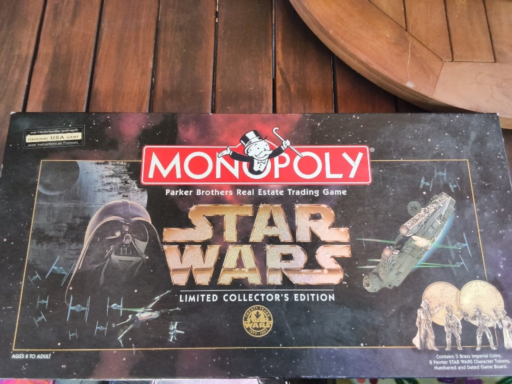 Monopoly Star Wars Édition Collector Limitée (1996) -, Enlèvement ou Envoi, Neuf, Jeu