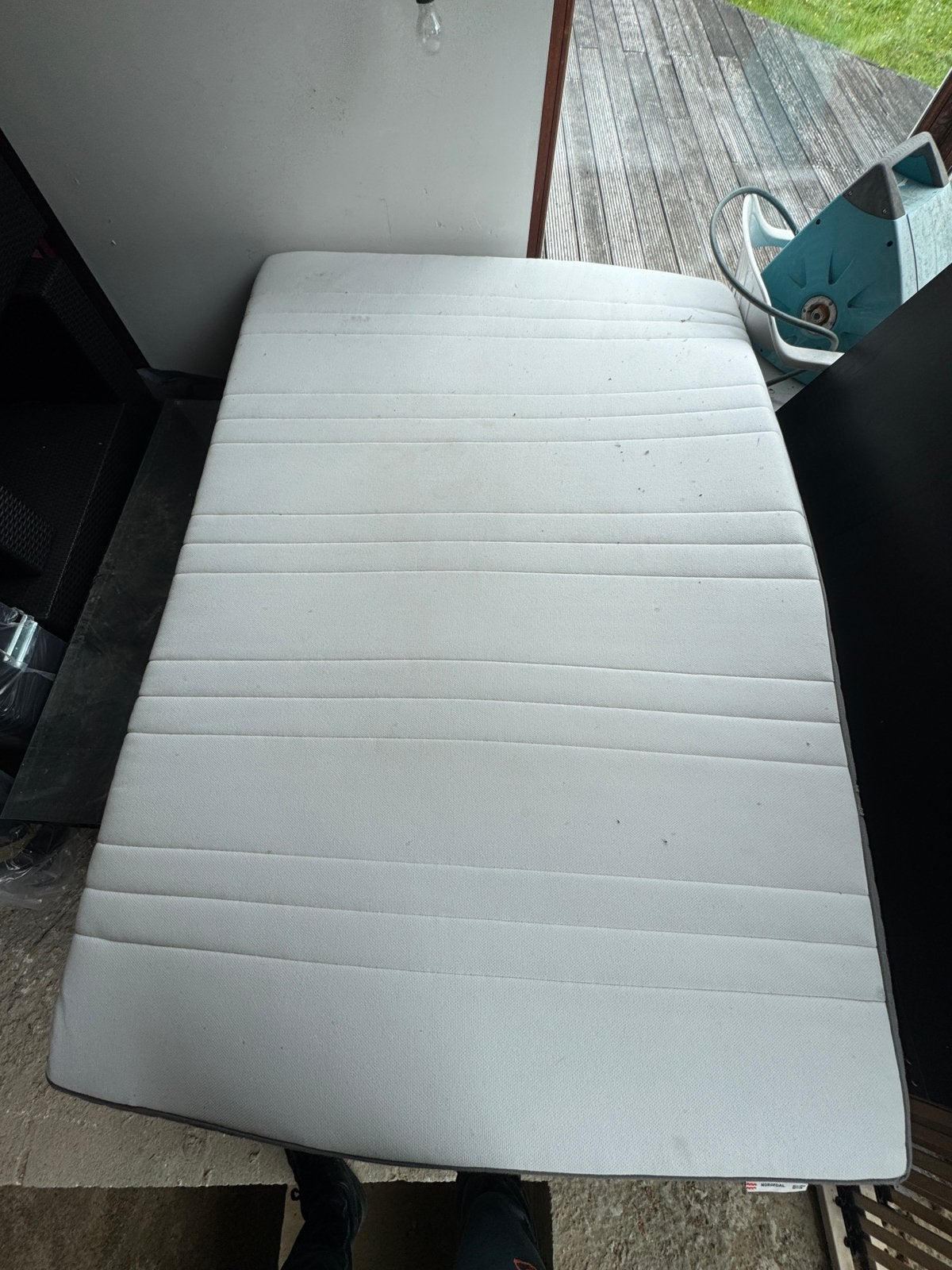Matelas IKEA MORGEDAL 140x200 très bon état, Maison & Meubles, Chambre à coucher | Matelas & Sommiers, Matelas, Enlèvement, 200 cm