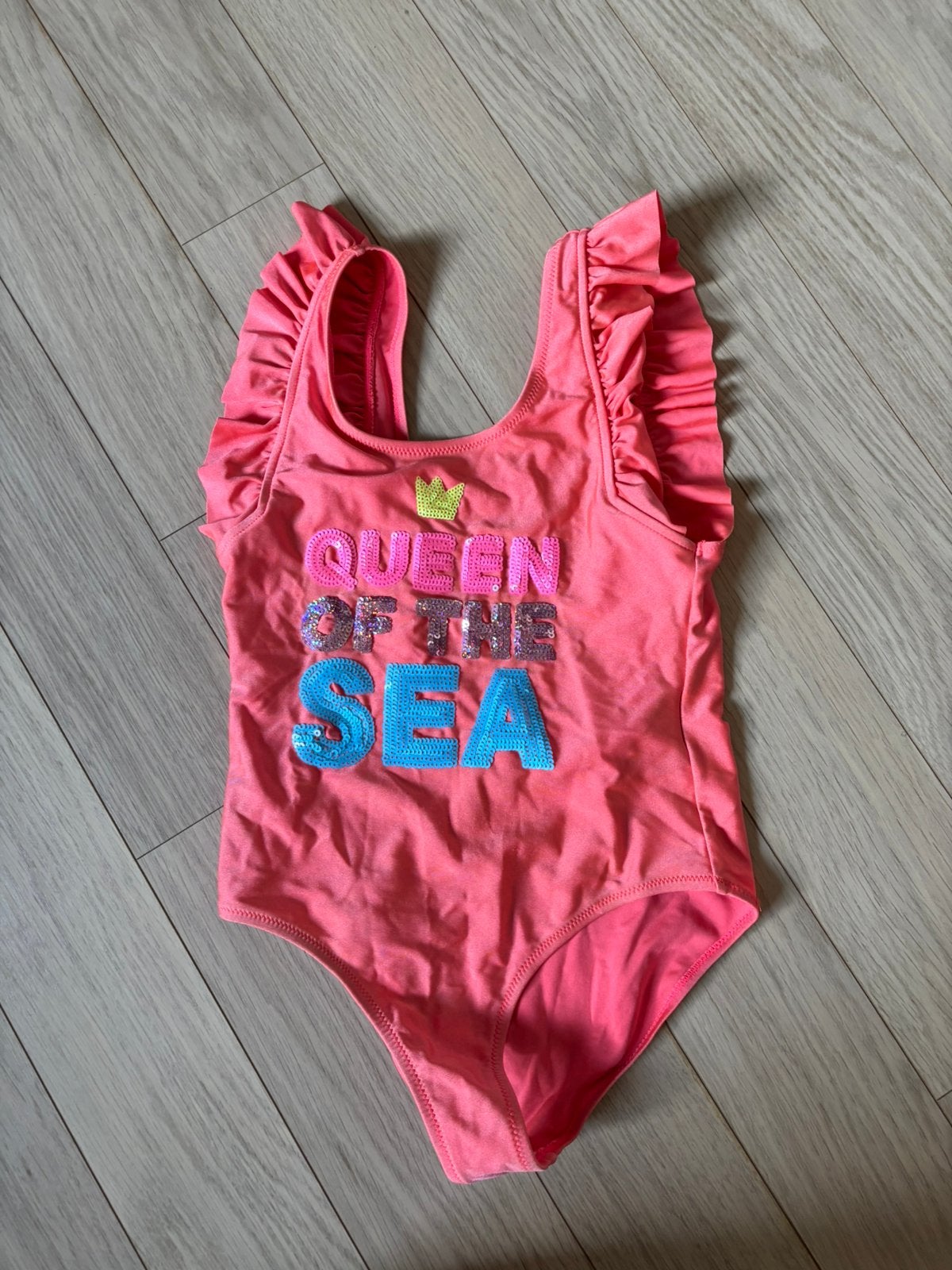 Koraal badpak Billieblush, Kinderen en Baby's, Kinderkleding | Maat 140, Verzenden, Gebruikt, Meisje, Sport- of Zwemkleding
