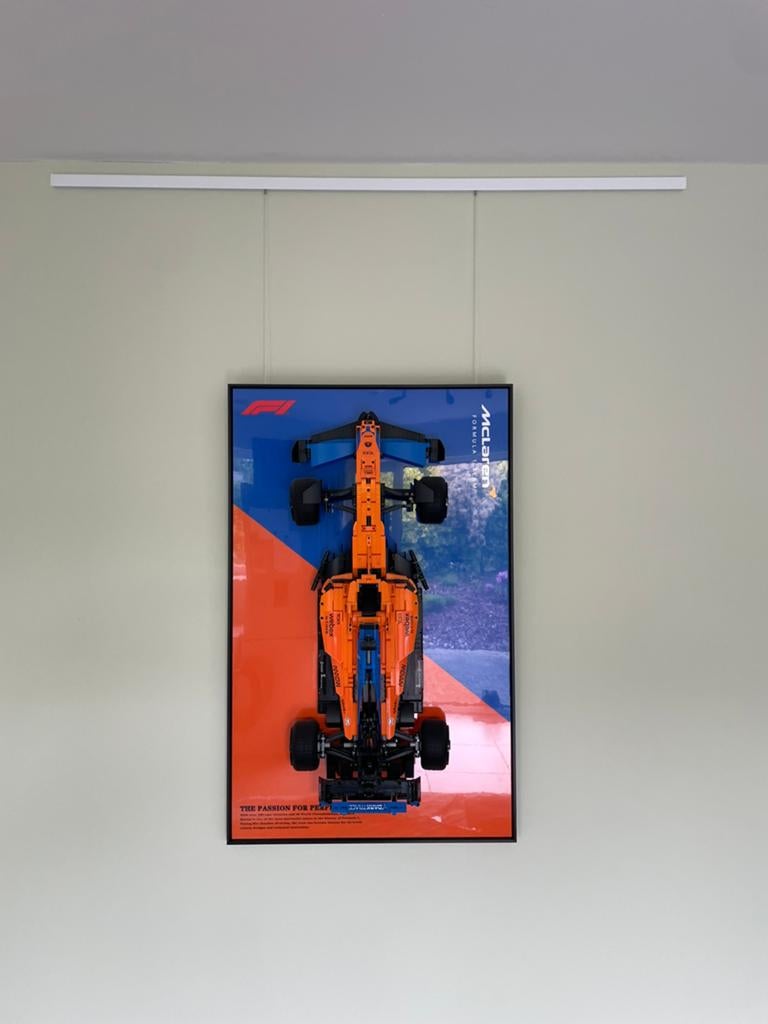 LEGO Technic McLaren F1+ display mural premium, Enlèvement, Lego, Technic