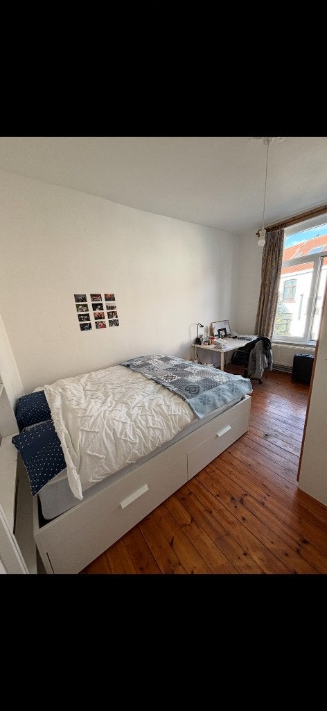 Lit 2 pers IKEA BRIMNES, Comme neuf, Enlèvement, 200 cm, Blanc
