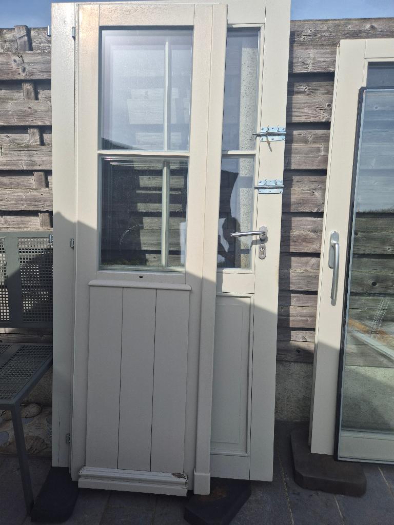 Deur, Doe-het-zelf en Bouw, Ophalen, Gebruikt, Hout, Buitendeur