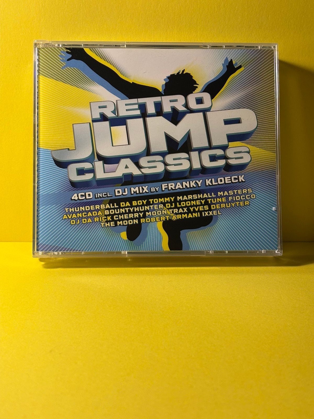 Retro jump classics / 4cd box zeldzaam nieuwstaat, Envoi, Comme neuf
