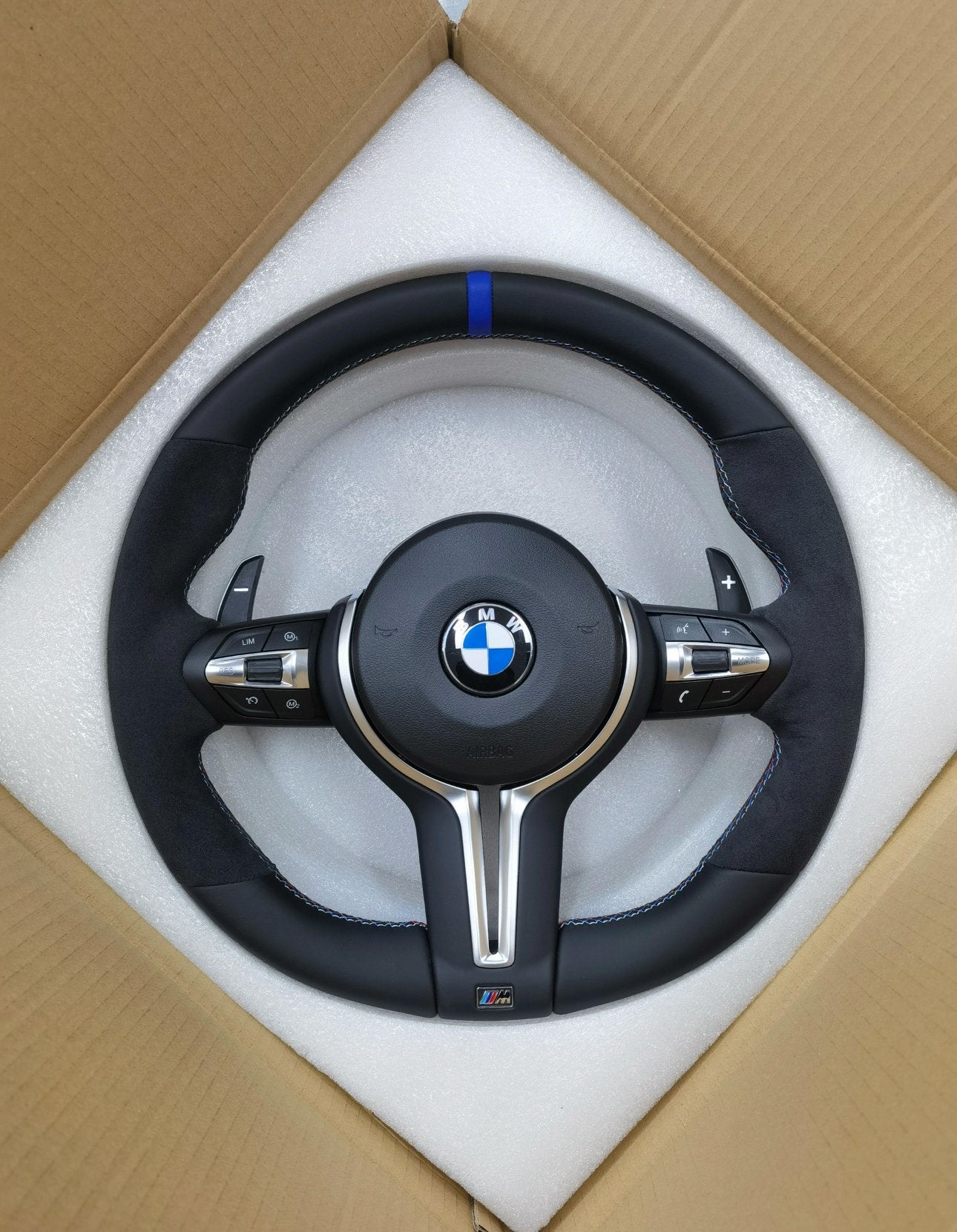 BMW M5 F10/F11 STUUR ALCANTARA LEDER, Auto-onderdelen, Besturing, Ophalen, BMW