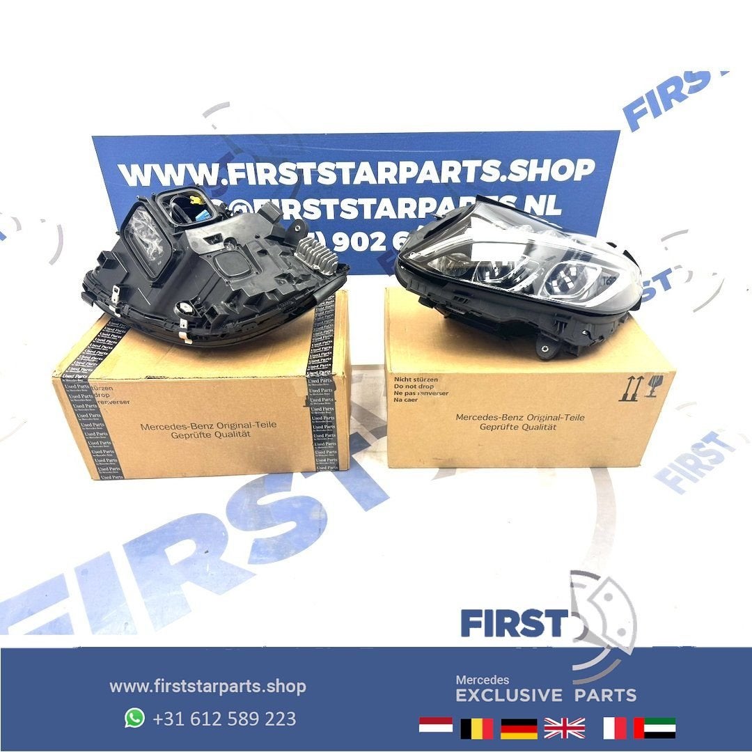 W205 C205 ILS Koplamp links rechts VOL LED Mercedes C Klasse, Utilisé, -, -, Enlèvement ou Envoi