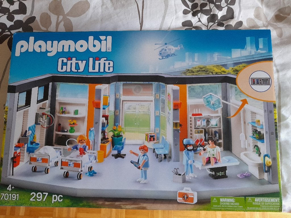 playmobil groot ziekenhuis, Ophalen, Nieuw
