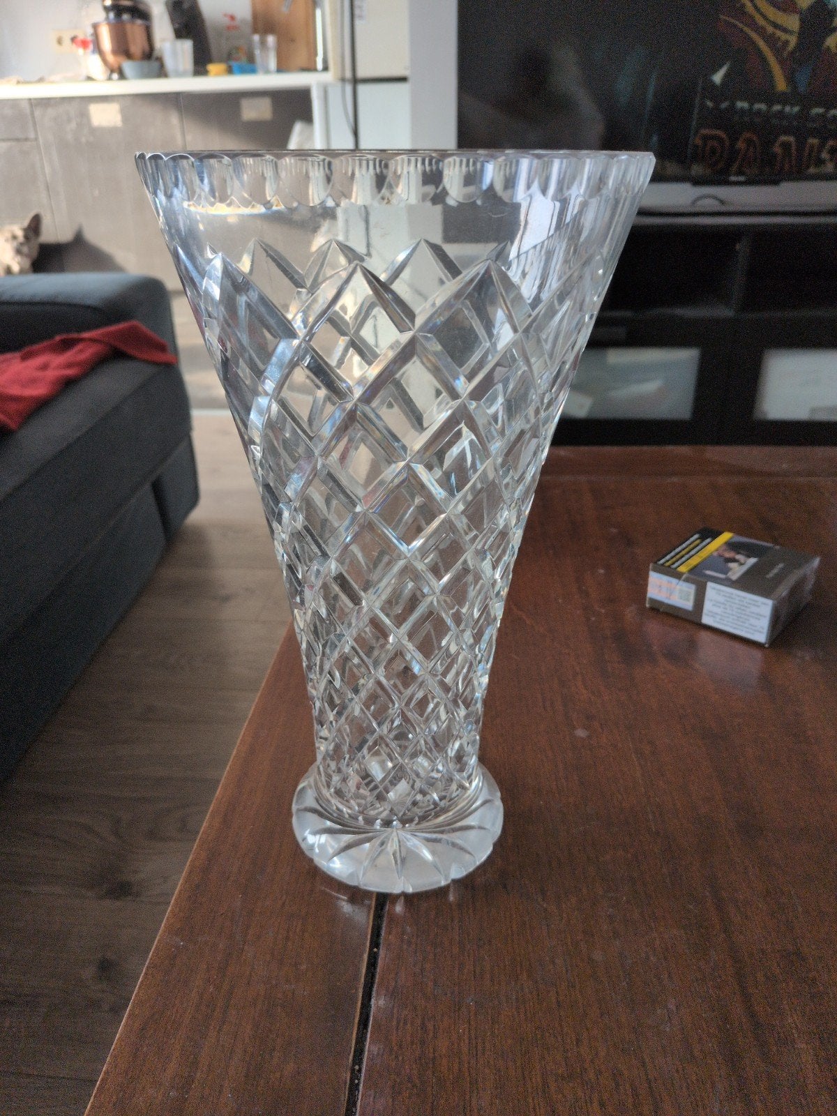 vase en crystal, Enlèvement, Comme neuf