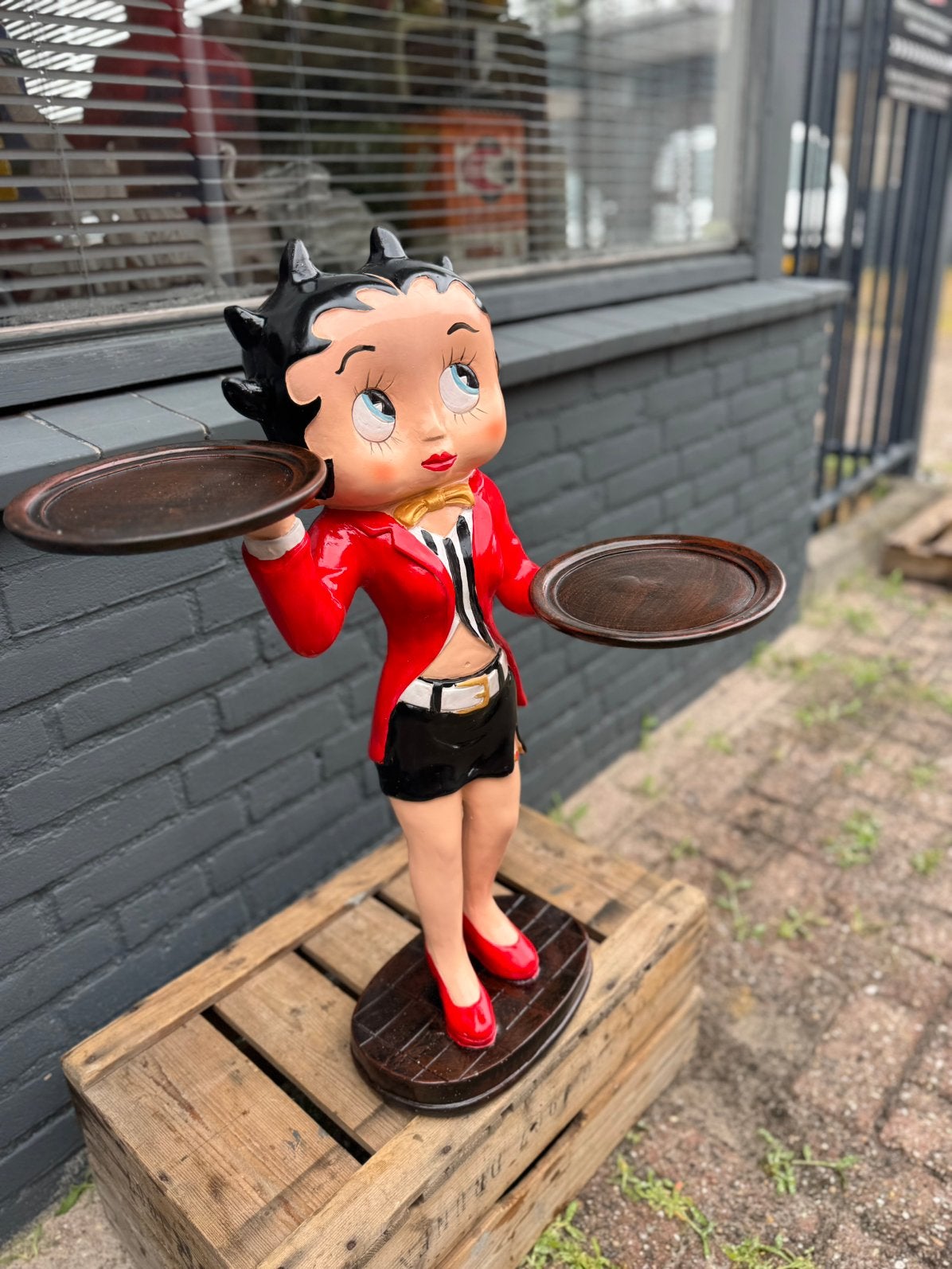 Superbe décoration de statue de Betty Boop, Enlèvement, Comme neuf, Humain