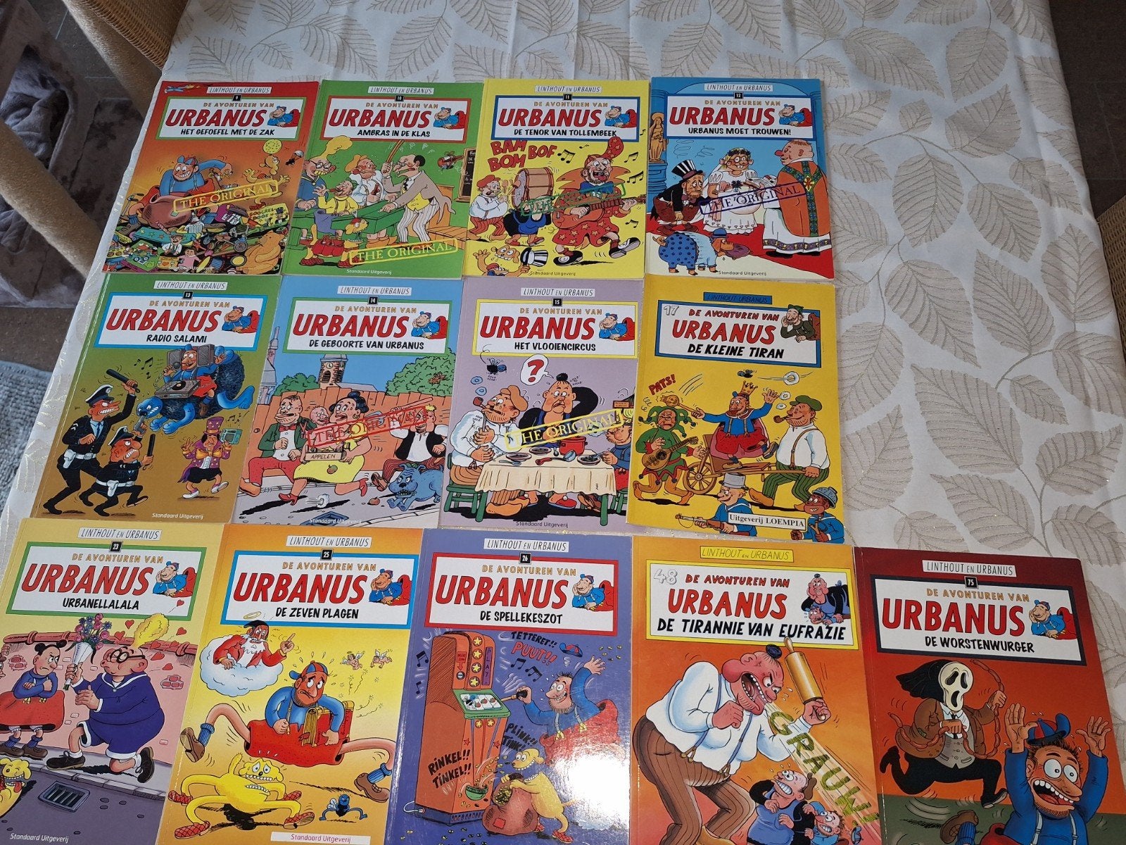 Urbanus strips 13 stuks, Meerdere stripboeken, Ophalen of Verzenden, Zo goed als nieuw, Linthout en Urbanus
