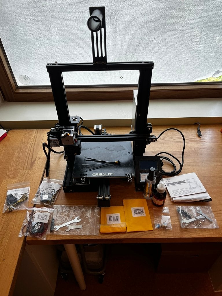 Creality Ender 3 Pro 3D printer met upgrades, Ophalen, Gebruikt, Creality 3D, Filament
