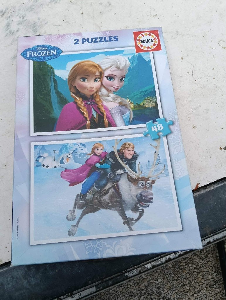puzzel frozen, Ophalen