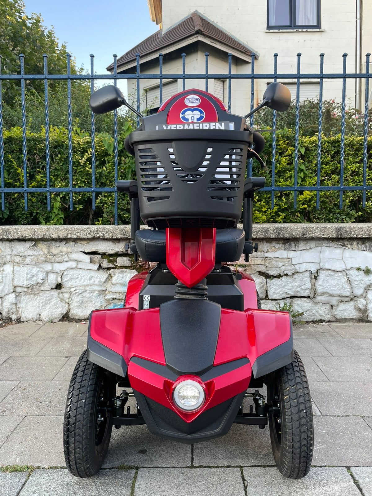 Scootmobiel Vermeiren Mercurius 4D elektrische scooter, Ophalen of Verzenden, Inklapbaar, Zo goed als nieuw, Elektrische rolstoel