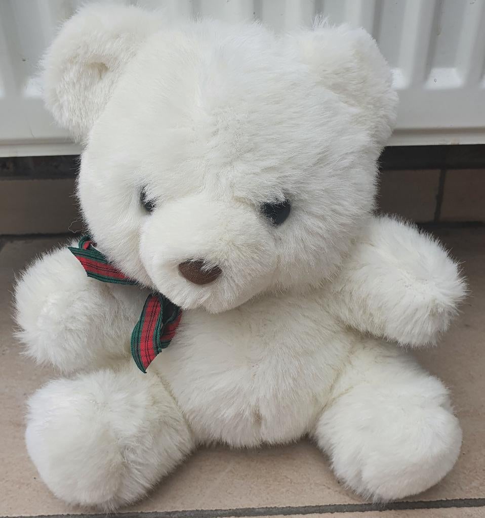 Schattig wit beertje, Enlèvement ou Envoi, Blanc, Comme neuf, Ours