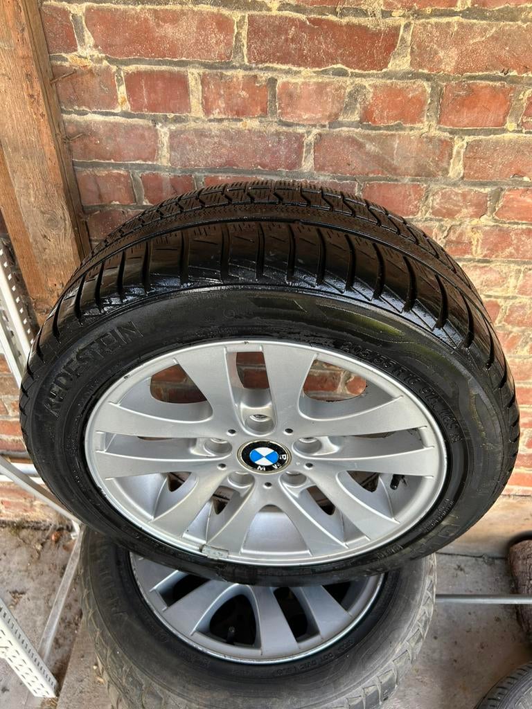 BMW velgen E90 met banden, Auto-onderdelen, Banden en Velgen, Ophalen, Velg(en)