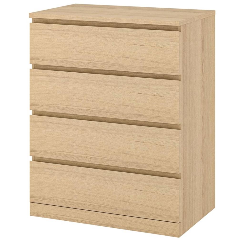 Malm ladekast eikenfineer, Enlèvement, Comme neuf