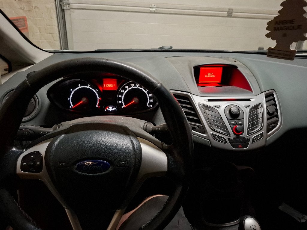 Ford fiesta, Auto's, Voorwielaandrijving, Overige bekleding, Wit, Handgeschakeld