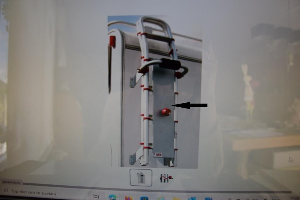 Nieuwe Fiamma Safe Ladder bescherming + slot en sleutel, Ophalen, Nieuw
