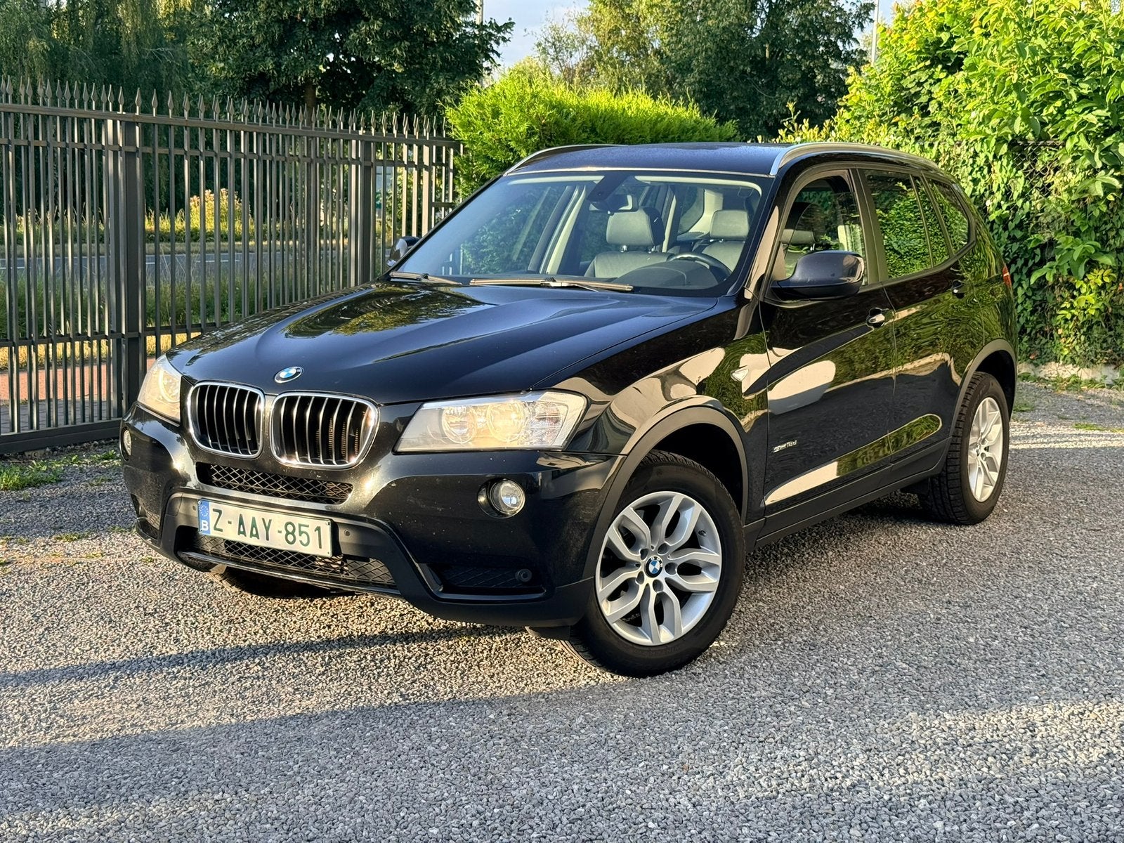 Bmw X3 sDrive 18d automaat, Auto's, Automaat, Euro 5, Zwart, Zwart
