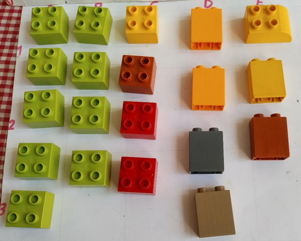 Duplo blokken , kan per stuk, Kinderen en Baby's, Speelgoed | Duplo en Lego, Ophalen of Verzenden, Zo goed als nieuw, Losse stenen
