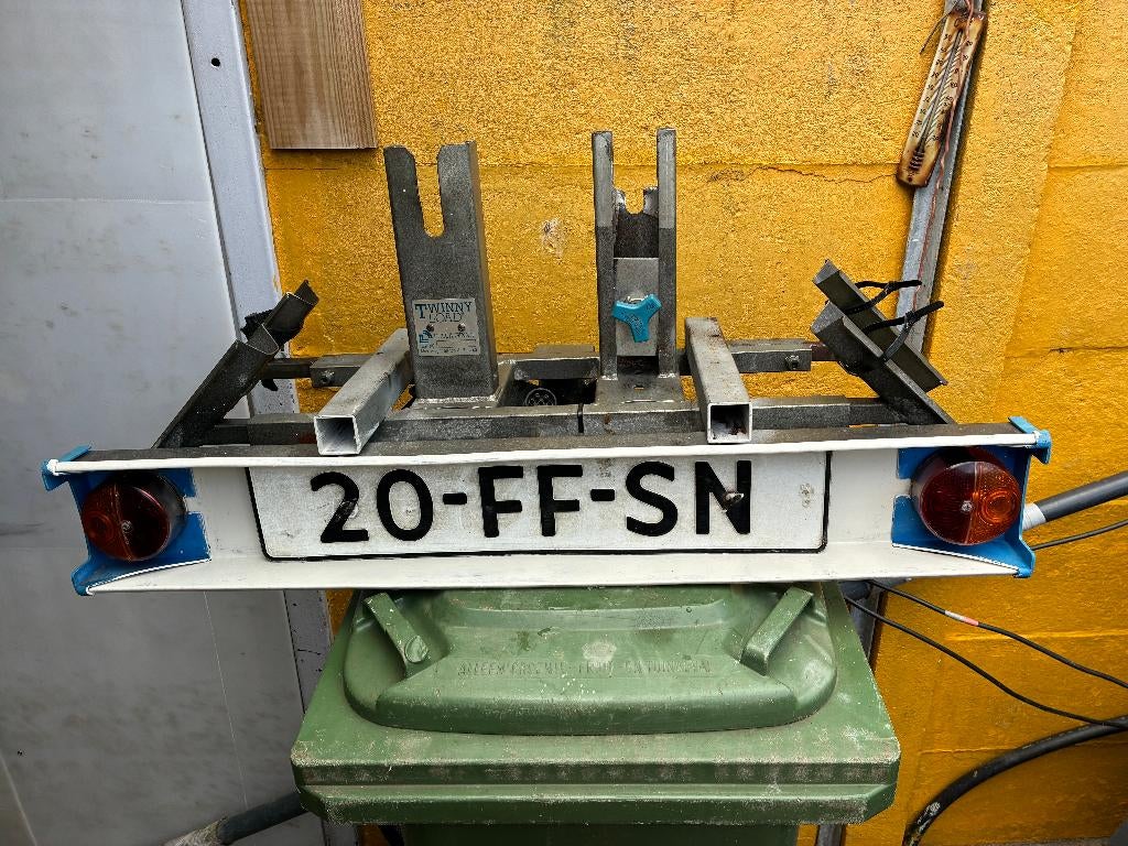Nette Twinny load fietsdrager voor twee fietsen, Enlèvement, 2 vélos, Utilisé, Support d'attelage
