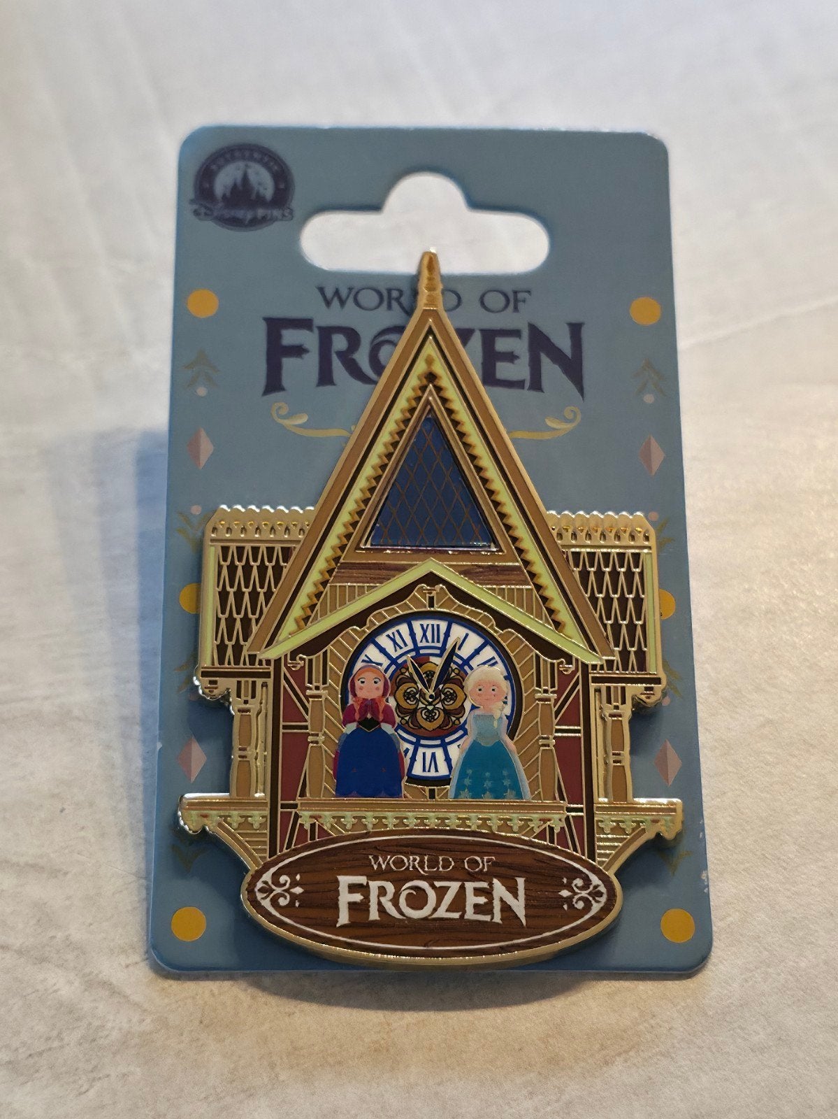 World of Frozen Pin Disneyland Paris, Ophalen of Verzenden, Overige figuren, Nieuw, Overige typen