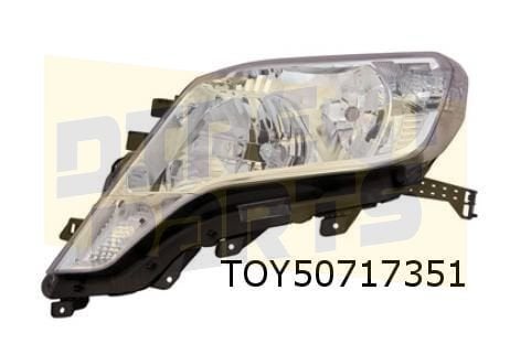 Toyota Land Cruiser 150 (11/13-8/17) koplamp Links (halogeen, -, Verzenden, -, Nieuw