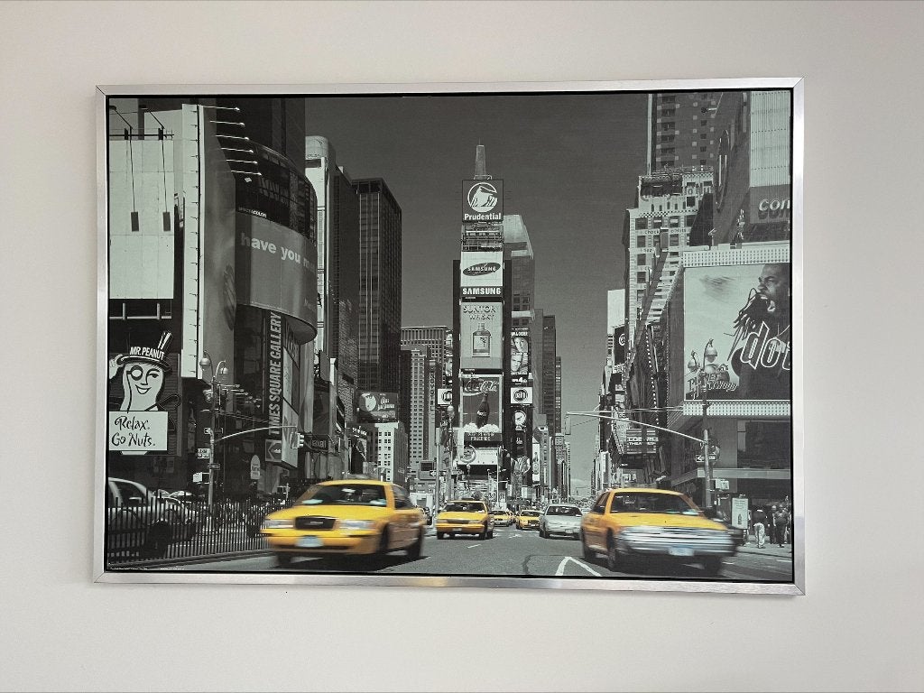 schilderij New York, Enlèvement, Utilisé, Peinture