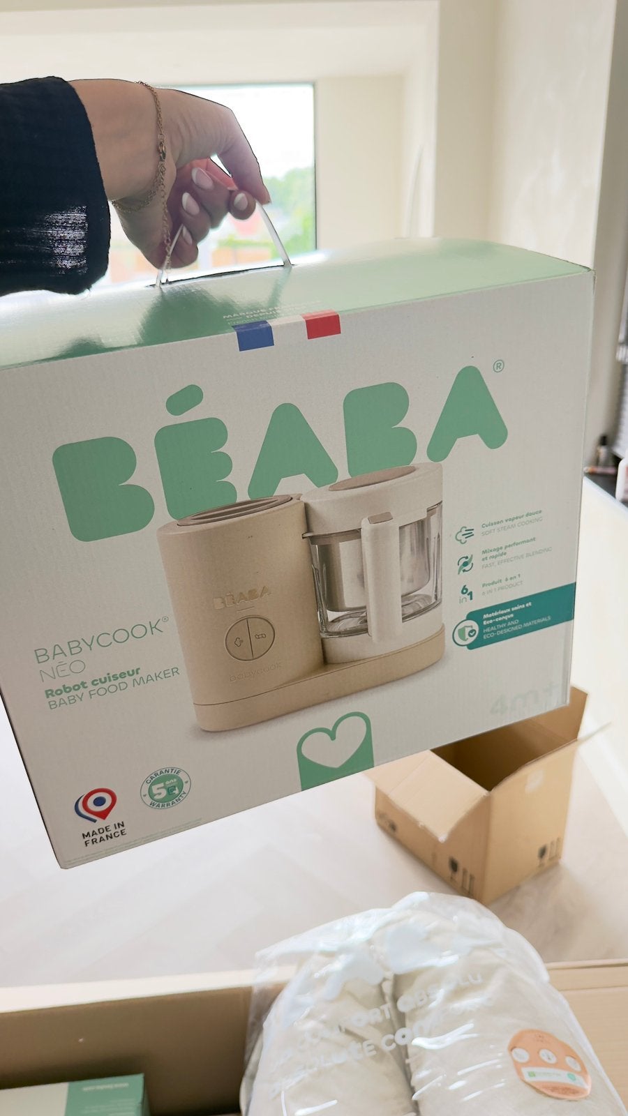 Beaba babycook stomen, mixen, ontdooien, opwarmen en meer, Ophalen of Verzenden, Nieuw, Babyvoedingmaker, Overige merken