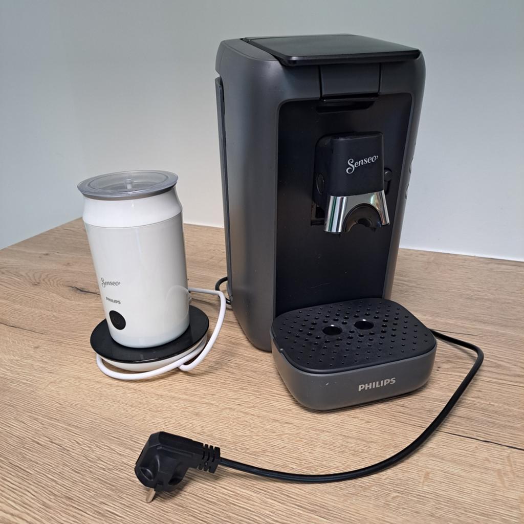 Senseo koffiemachine + gloednieuwe melkopschuimer, Ophalen, Koffiemachine