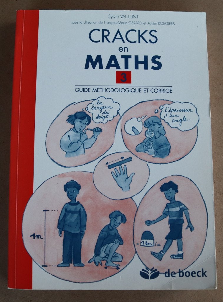 Manuel - Cracks en maths 3 - Guide méthodologique, Enlèvement