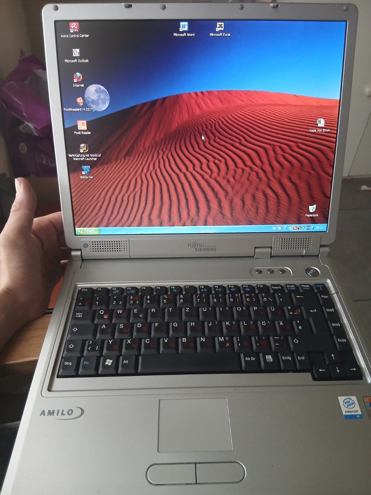 Ordinateur portable Fujitsu Siemens, Informatique & Logiciels, Enlèvement ou Envoi